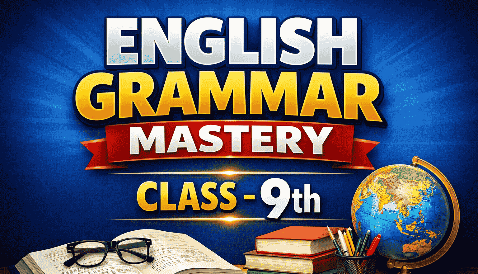 English Grammar Mastery (Class – 9th) – start from 1 Apr.