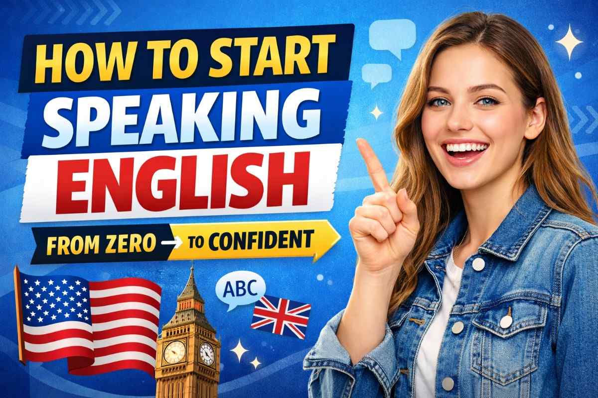 How to Start Speaking English — From Zero to Confident