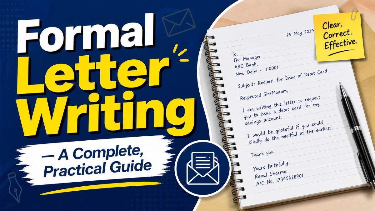 Formal Letter Writing — A Complete, Practical Guide