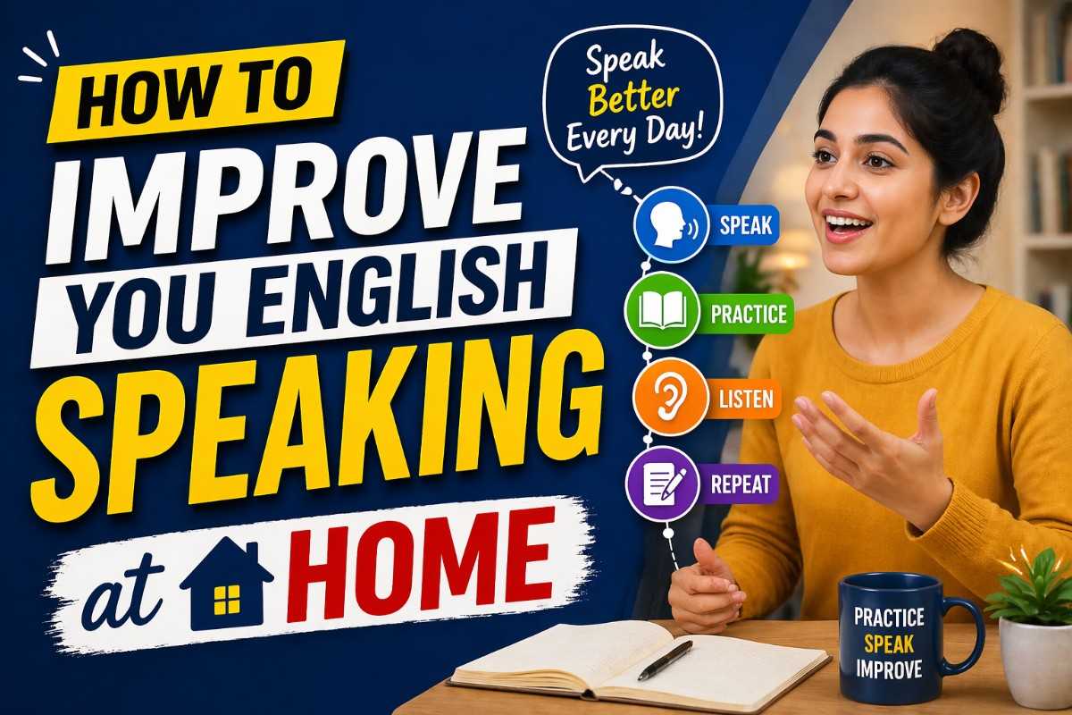 How to improve you English Speaking at home