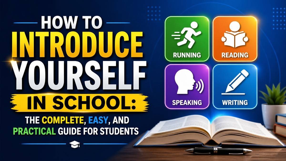 How to Introduce Yourself in School: The Complete, Easy, and Practical Guide for Students